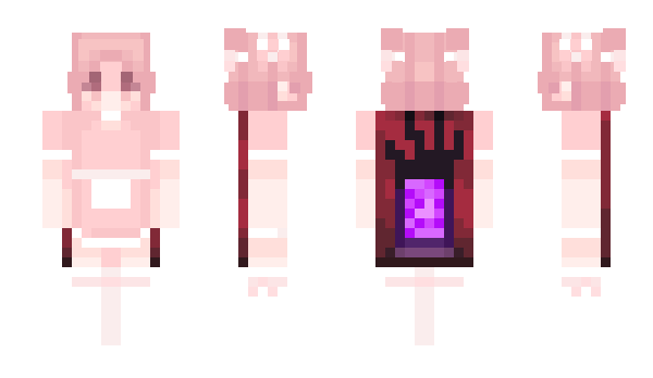 Minecraft skin MsRuby09