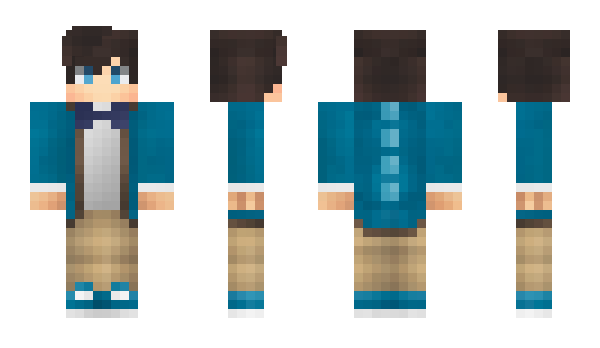 Minecraft skin Blueco