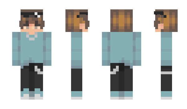 Minecraft skin Bl0rk