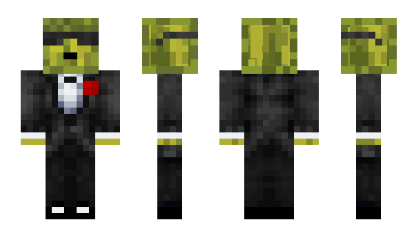 Minecraft skin GreenKing