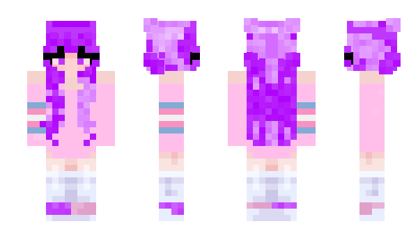 Minecraft skin bucket_o_axolotl