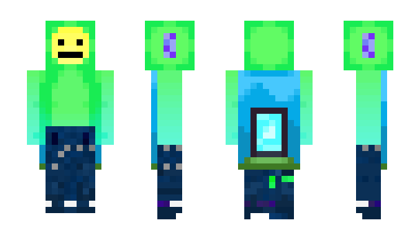 Minecraft skin 0bama_balls