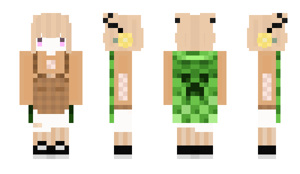 Minecraft skin MKQZ