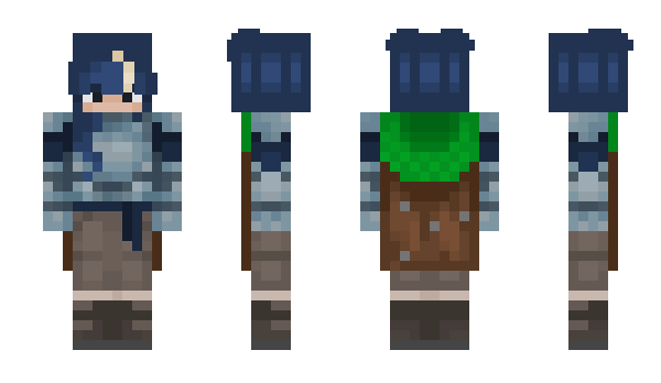 Minecraft скин по нику Majapippi