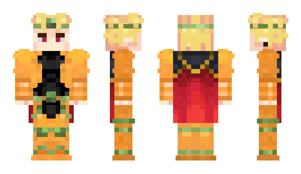 Minecraft skin Axeron