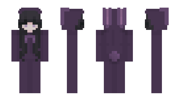 Minecraft skin ShadowBunny