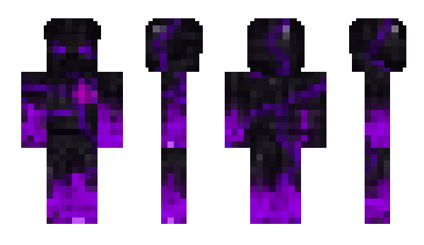 Minecraft скин по нику purple_st