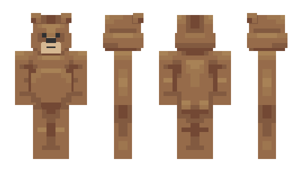 Minecraft skin TwoPercentBear