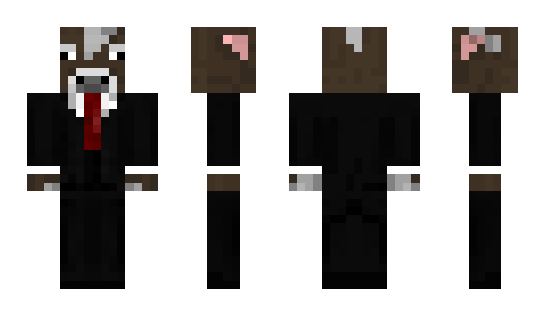 Minecraft skin Cowsword