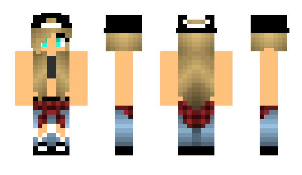 Minecraft skin Anabannanna