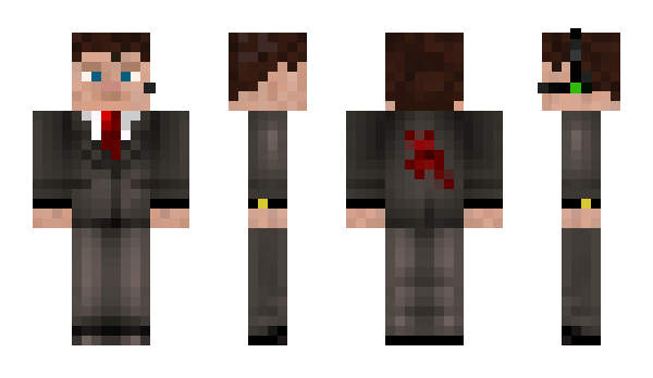 Minecraft skin 007___