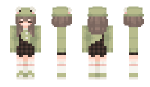 Minecraft skin frogfi