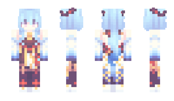Minecraft skin Dragoncandy12