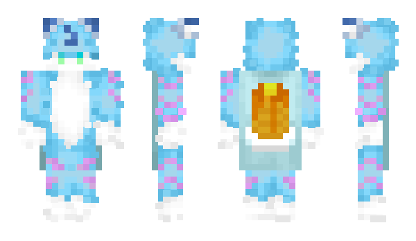 Minecraft скин по нику LUYANWOLF