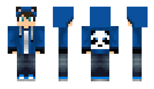 Minecraft skin pandaman2212