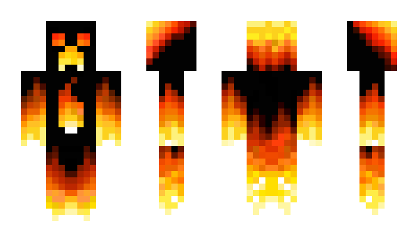 Minecraft skin FireCreeper22