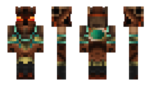 Minecraft skin Kradaka