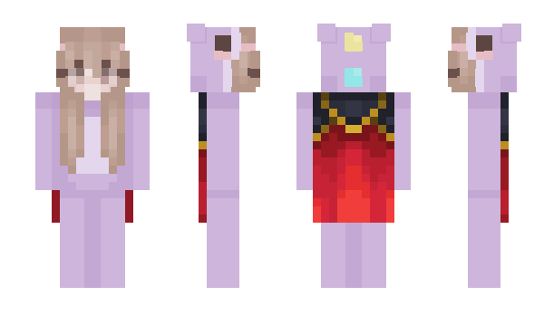 Minecraft skin Amberlette