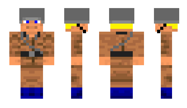 Minecraft skin davidcz