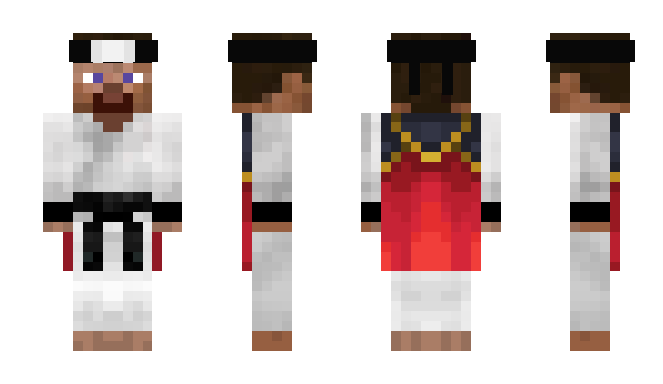 Minecraft skin EnemyNegro