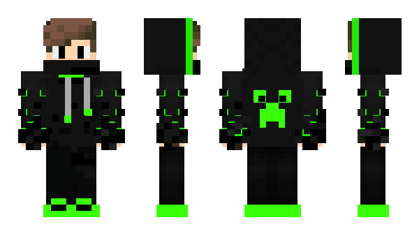 Minecraft skin Wr77erHD