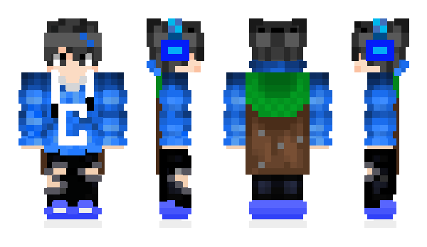 Minecraft skin CrazyKrackk
