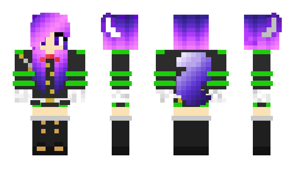 Minecraft skin Kisulya