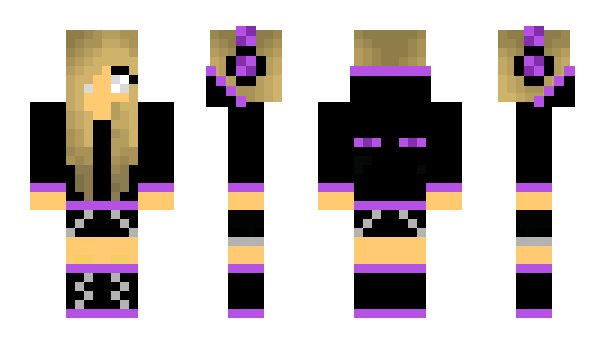 Minecraft skin End_Queen