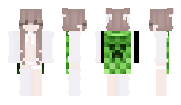 Minecraft скин по нику Hannakwee