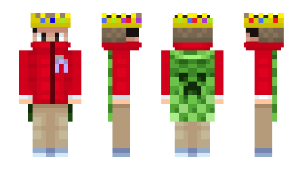 Minecraft skin RedJacket