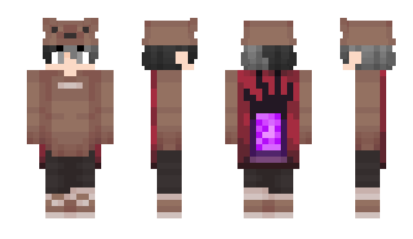 Minecraft skin Kashuki