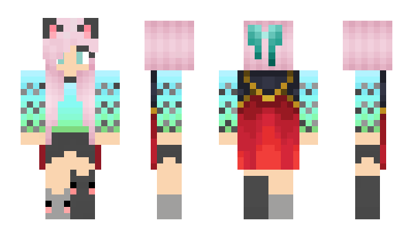 Minecraft skin Mia666