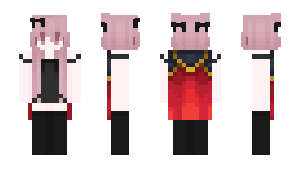 Minecraft skin FoxLayn