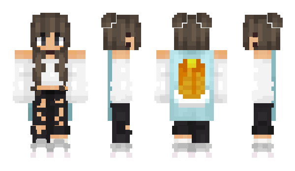 Minecraft скин по нику Eoshi