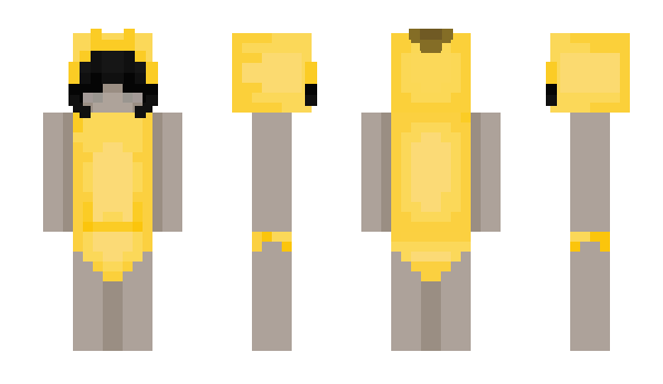 Minecraft skin MonoBanana