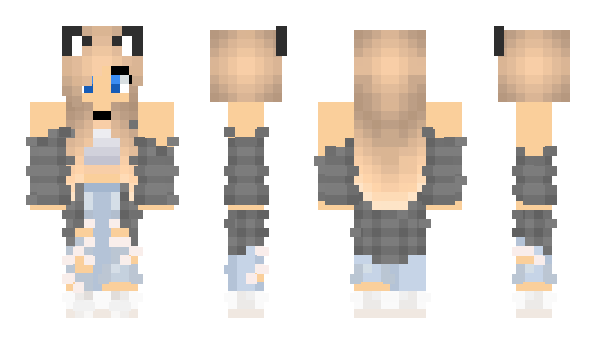 Minecraft skin CuteGirl15