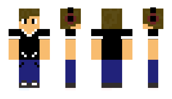 Minecraft skin BlockAgent