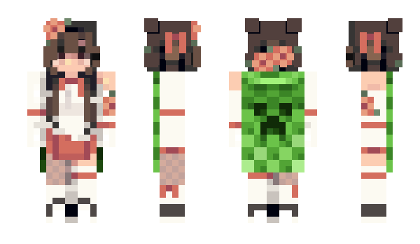 Minecraft skin mewca