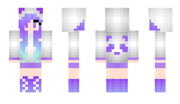 Minecraft skin Panda_Girl05