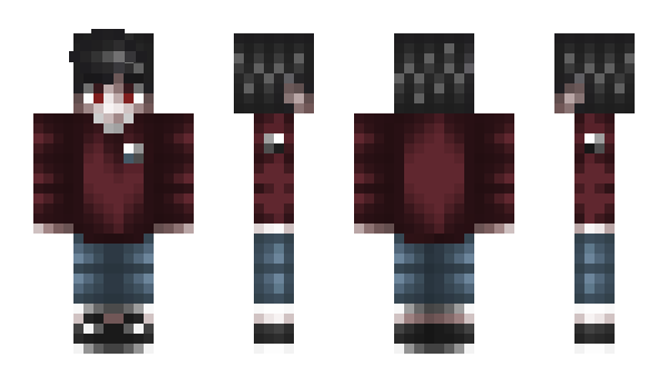 Minecraft skin zalupka