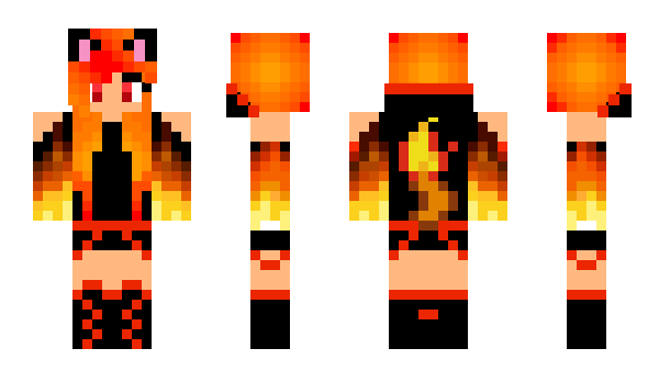 Minecraft skin Fireblaze35