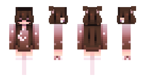 Minecraft скин по нику AsGirl