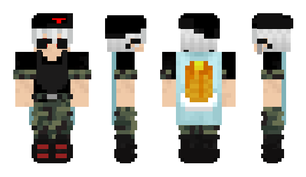 Minecraft skin Bootstroke