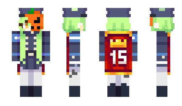 Minecraft skin ItsHeri