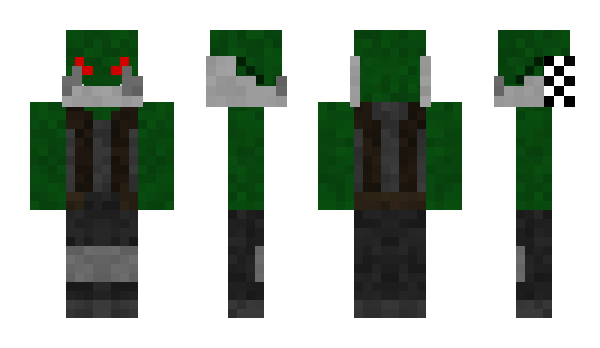 Minecraft skin Raitor