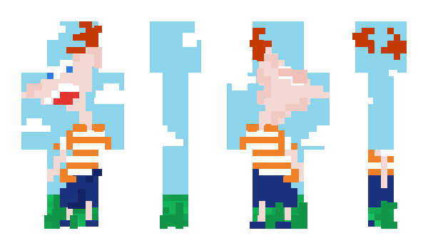 Minecraft skin The_Phineas