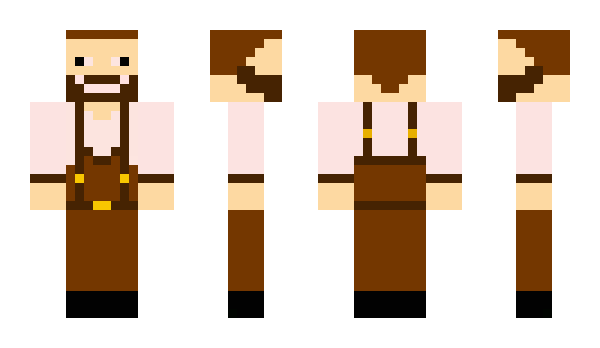 Minecraft skin blooddog