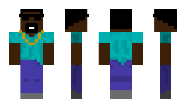 Minecraft skin FranklinSa1nt