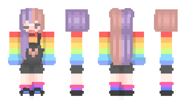Minecraft скин по нику Naty_Elloh