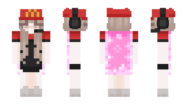 Minecraft skin BomberAlvara
